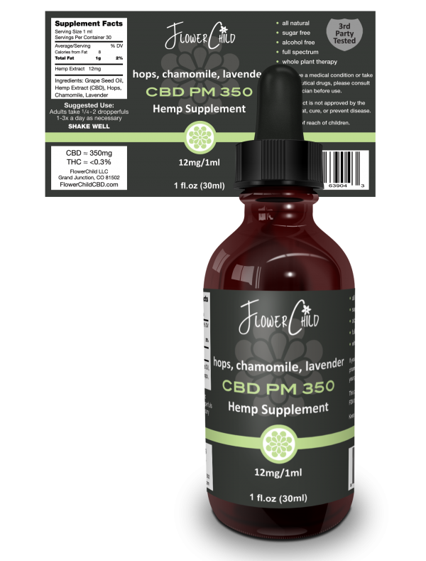 Sleep CBD PM 350 Tincture