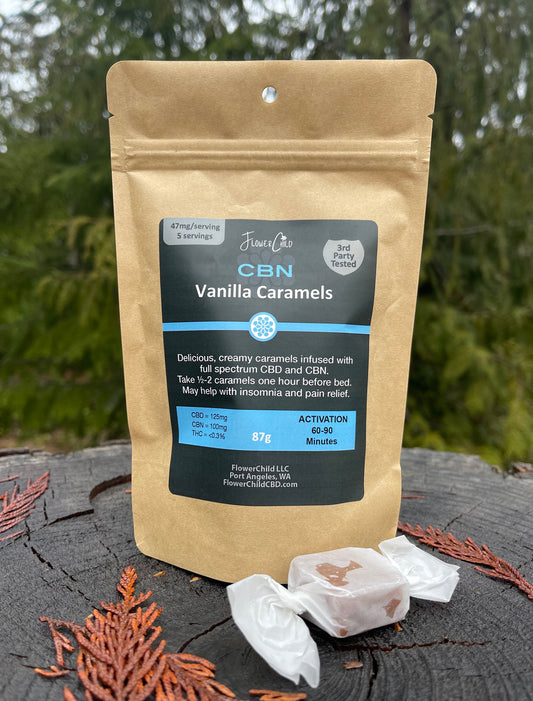 Sleep CBN Vanilla Caramels