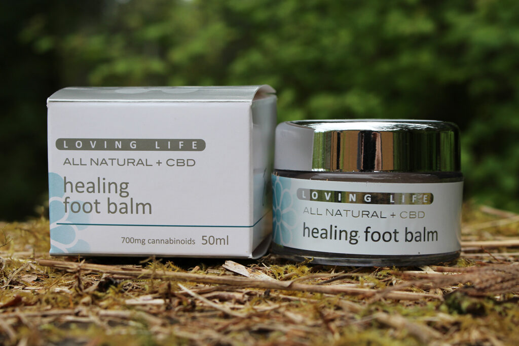 Healing CBD/CBG Foot Balm